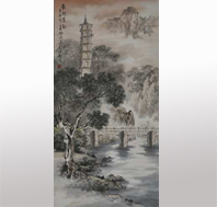 舒城沙际成作品